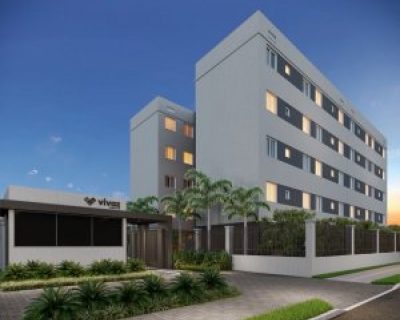 Apartamento à venda com 45m², 2 dormitórios, 1 vaga no bairro Parque Santa Fé em Porto Alegre