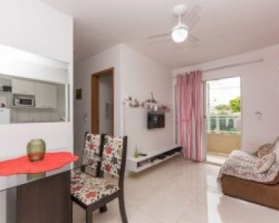 Apartamento à venda com 51m², 2 dormitórios, 1 vaga no bairro Morro Santana em Porto Alegre