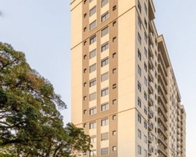 Apartamento à venda com 58m², 2 dormitórios, 1 suíte, 1 vaga no bairro Menino Deus em Porto Alegre