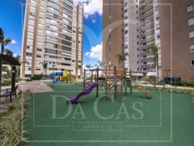 Apartamento à venda com 128m², 3 dormitórios, 1 suíte, 2 vagas no bairro Jardim do Salso em Porto Alegre