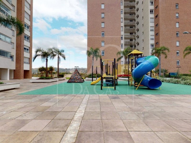 Apartamento à venda com 128m², 3 dormitórios, 1 suíte, 2 vagas no bairro Jardim do Salso em Porto Alegre