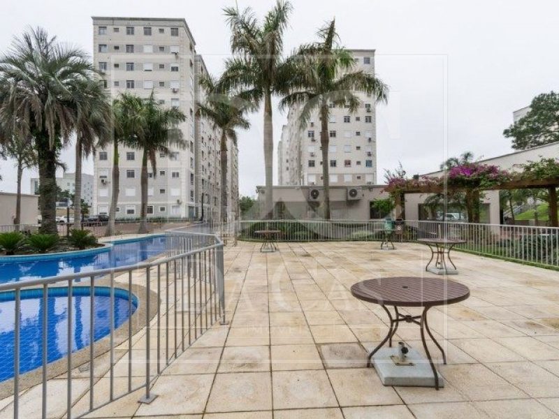 Apartamento à venda com 51m², 2 dormitórios, 1 suíte, 1 vaga no bairro Morro Santana em Porto Alegre