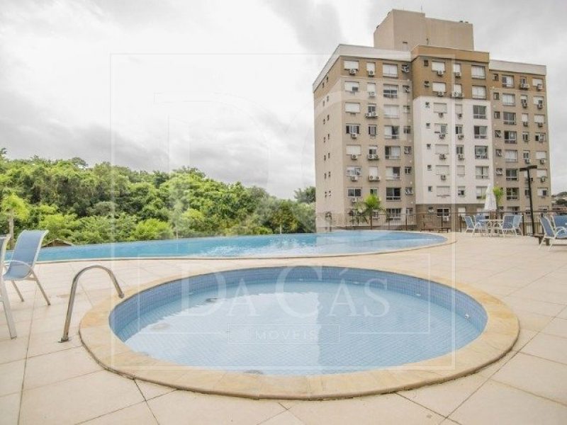 Apartamento à venda com 62m², 2 dormitórios, 1 suíte, 1 vaga no bairro Jardim Carvalho em Porto Alegre