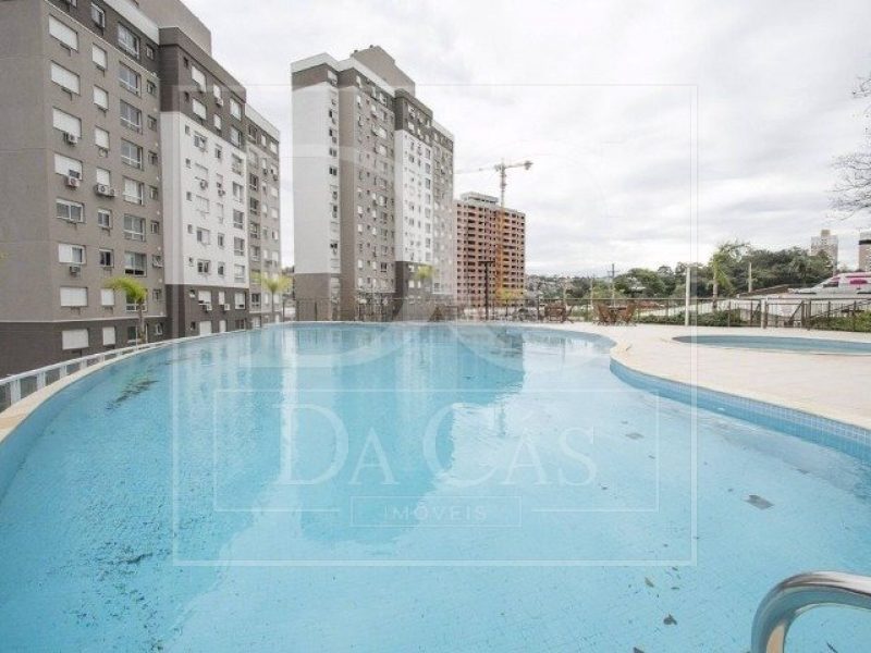 Apartamento à venda com 62m², 2 dormitórios, 1 suíte, 1 vaga no bairro Jardim Carvalho em Porto Alegre