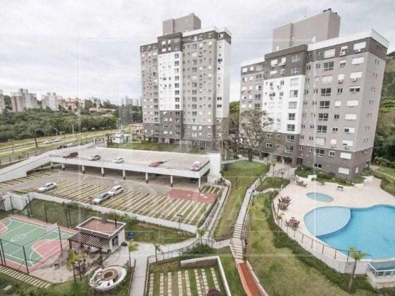 Apartamento à venda com 62m², 2 dormitórios, 1 suíte, 1 vaga no bairro Jardim Carvalho em Porto Alegre