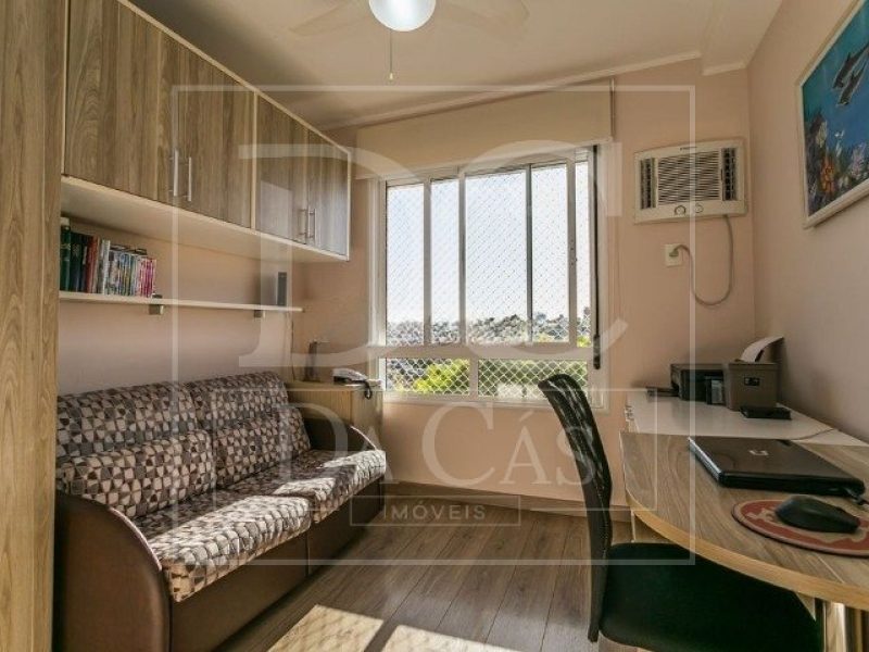 Apartamento à venda com 68m², 2 dormitórios, 1 suíte, 1 vaga no bairro Jardim Lindóia em Porto Alegre