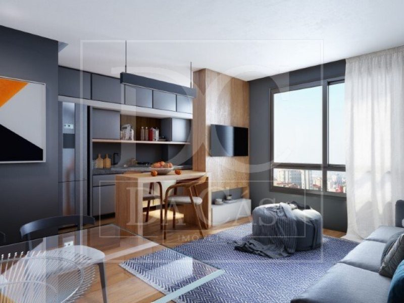 Apartamento à venda com 38m², 1 dormitório no bairro Santana em Porto Alegre