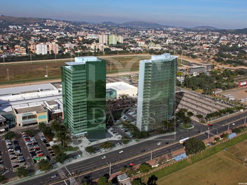 Salas/Conjuntos à venda com 41m², 1 vaga no bairro Cristal em Porto Alegre