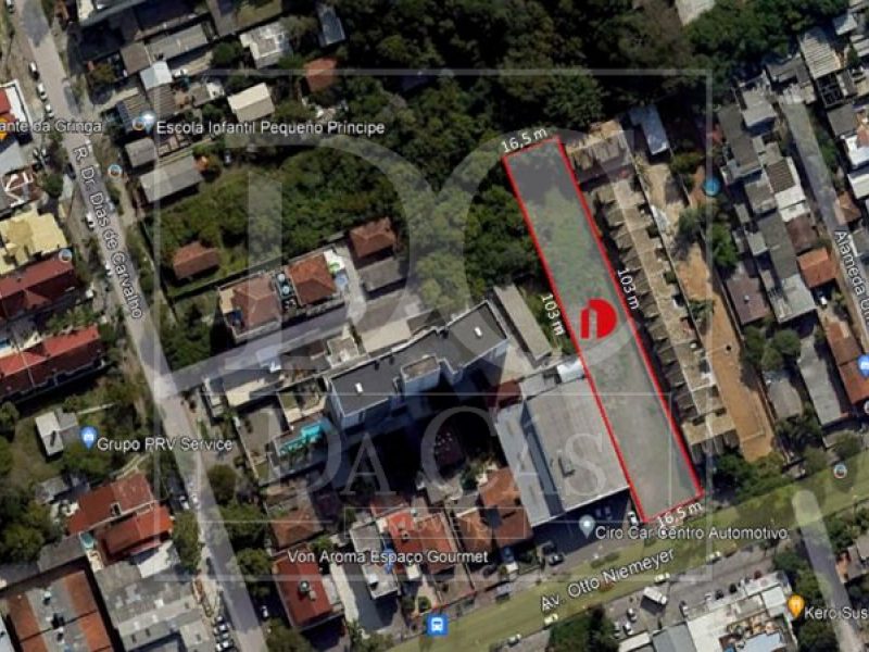 Terreno à venda com 1.699m² no bairro Tristeza em Porto Alegre