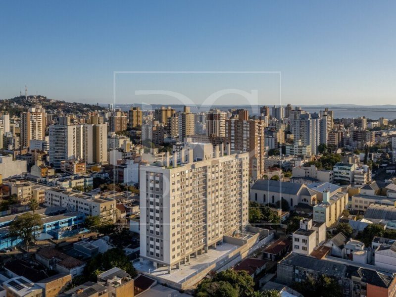 Apartamento à venda com 58m², 2 dormitórios, 1 suíte, 1 vaga no bairro Menino Deus em Porto Alegre