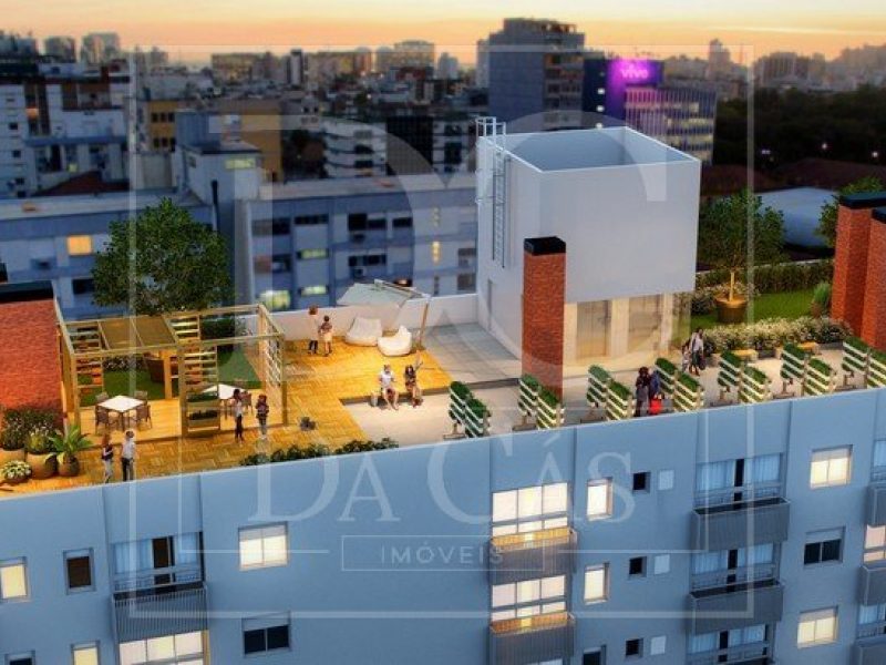 Apartamento à venda com 58m², 2 dormitórios, 1 suíte, 1 vaga no bairro Bom Fim em Porto Alegre