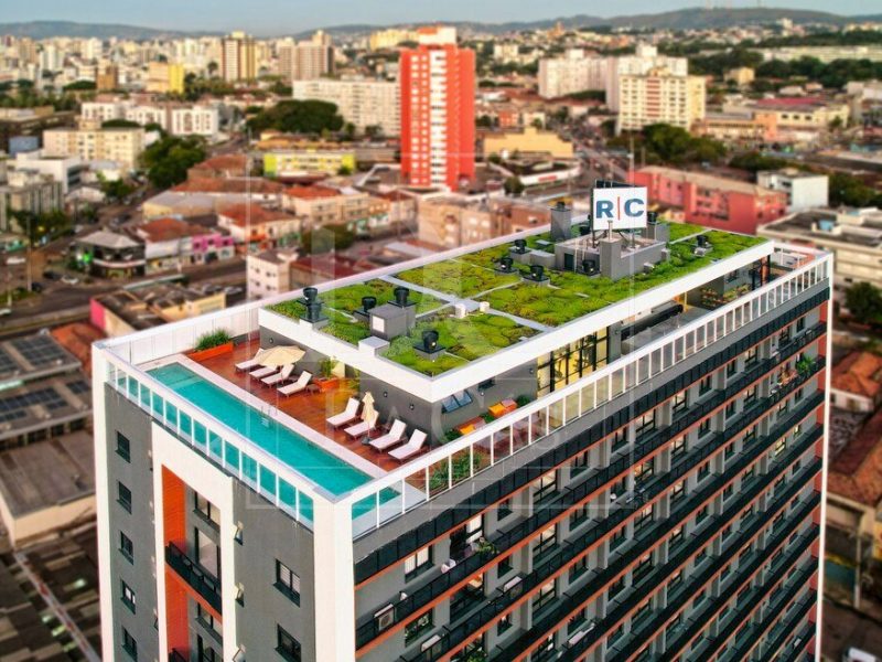 Apartamento à venda com 40m², 1 dormitório, 1 vaga no bairro Azenha em Porto Alegre