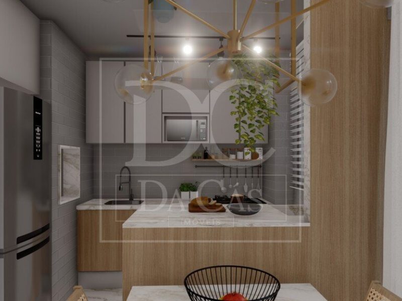 Apartamento à venda com 59m², 2 dormitórios, 1 suíte, 2 vagas no bairro Jardim Botânico em Porto Alegre