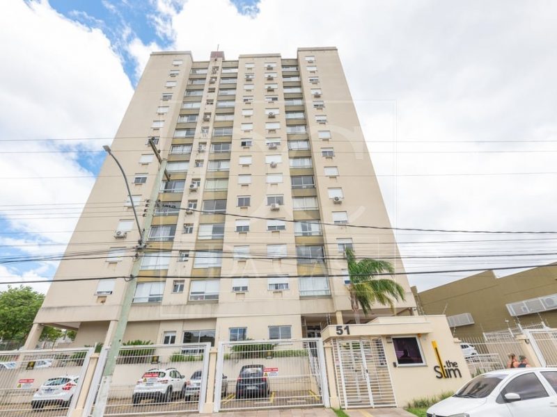 Apartamento à venda com 56m², 2 dormitórios, 1 suíte, 1 vaga no bairro Morro Santana em Porto Alegre