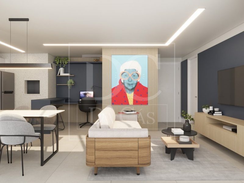 Apartamento à venda com 41m², 1 dormitório, 1 vaga no bairro Central Parque em Porto Alegre